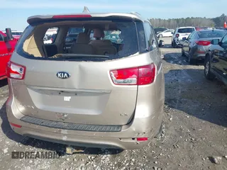 2016 Kia Sedona LX with VIN KNDMB5C13G6093438, listed as a IAAI auction lot 41662704 with 132,343 mi miles. Bid and sale history available at carsss.com. Image 11.