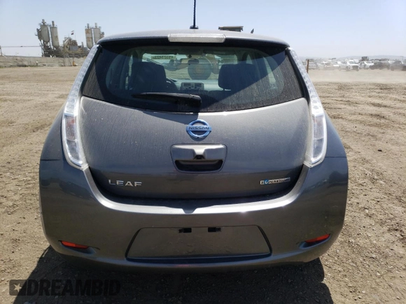 2016 Nissan LEAF S with VIN 1N4BZ0CPXGC313501, listed as a Copart auction lot 49323423 with 64,363 mi miles. Bid and sale history available at carsss.com. Image 6.