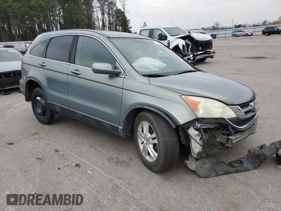 2011 Honda CR-V EX-L with VIN 5J6RE4H79BL046729, listed as a Copart auction lot 48862275 with 175,021 mi miles and Salvage Title. Bid and sale history available at carsss.com. Image 4.