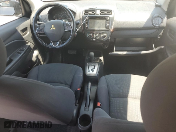 2017 Mitsubishi Mirage ES with VIN ML32F3FJ0HHF06424, listed as a Copart auction lot 61743935 with 120,854 mi miles and Salvage title. Bid and sale history available at DreamBid. Image 8.