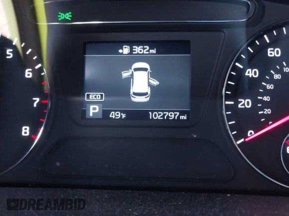 2019 Kia Sorento L with VIN 5XYPG4A30KG575383, listed as a IAAI auction lot 41958901 with 102,797 mi miles. Bid and sale history available at carsss.com. Image 16.