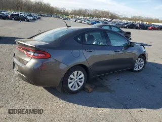 2014 Dodge Dart Aero with VIN 1C3CDFDH6ED767957, listed as a Copart auction lot 54176305 with 125,247 mi miles and Salvage Title. Bid and sale history available at carsss.com. Image 3.