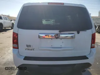 2014 Honda Pilot EX-L with VIN 5FNYF3H77EB015608, listed as a Copart auction lot 43647195 with 59,365 mi miles and Salvage Title. Bid and sale history available at DreamBid. Image 6.