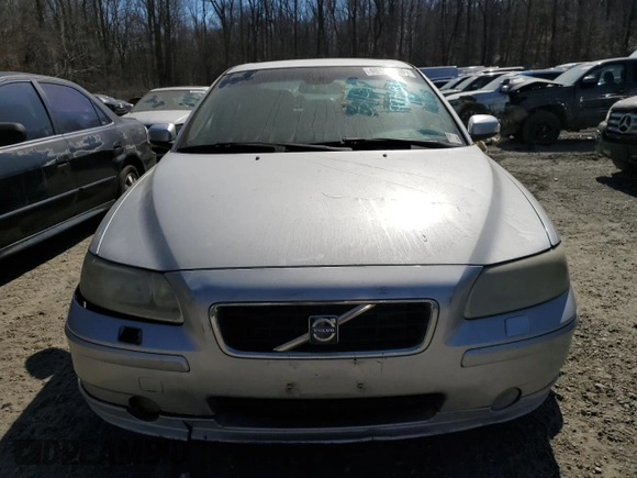 2008 Volvo S60 2.5T with VIN YV1RH592682688551, listed as a Copart auction lot 48167345 with 205,761 mi miles and Salvage Title. Bid and sale history available at carsss.com. Image 5.