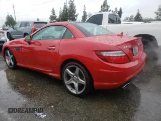 2016 Mercedes-Benz SLK-Class SLK 350 with VIN WDDPK5HA8GF117387, listed as a Copart auction lot 43185024 with 18,077 mi miles. Bid and sale history available at carsss.com. Image 2.