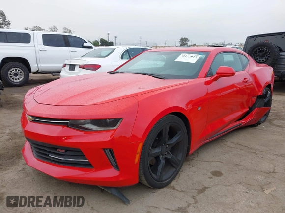 2017 Chevrolet Camaro 1LT z VIN 1G1FB1RS5H0169949, wystawiony jako IAAI lot #42177915 z przebiegiem 68 633 mil mil oraz . Historia ofert i sprzedaży dostępna na DreamBid. Obrazek 2.