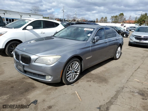 2012 BMW 7 Series 750i xDrive with VIN WBAKC6C50CDX99525, listed as a Copart auction lot 47569675 with 155,843 mi miles and Clean Title. Bid and sale history available at carsss.com. Image 1.