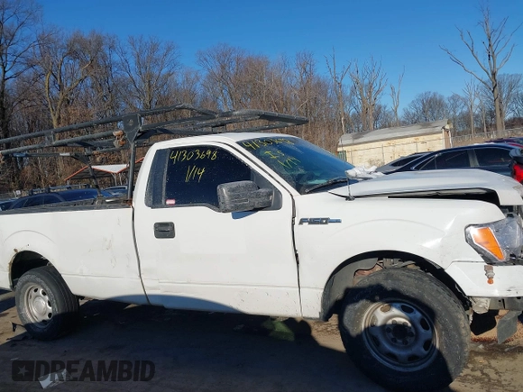 2013 Ford F-150 XL with VIN 1FTNF1CF1DKD43758, listed as a IAAI auction lot 41303698 with 155,646 mi miles. Bid and sale history available at carsss.com. Image 13.