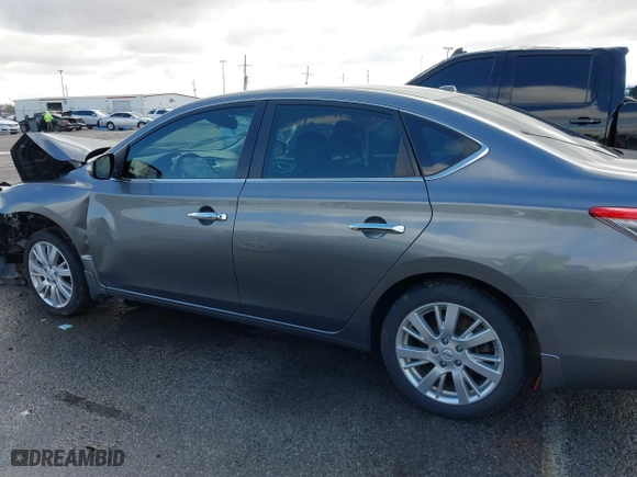 2015 Nissan Sentra S with VIN 3N1AB7APXFY216474, listed as a IAAI auction lot 41293511 with 73,767 mi miles. Bid and sale history available at carsss.com. Image 14.