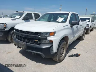 2020 Chevrolet Silverado 1500 Work Truck with VIN 1GCRYAEF3LZ178343, listed as a IAAI auction lot 42223508 with 77,396 mi miles and . Bid and sale history available at DreamBid. Image 17.