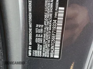 2014 BMW 4 Series 428i with VIN WBA3N7C56EF719334, listed as a Copart auction lot 49450185 with 108,964 mi miles and Salvage Title. Bid and sale history available at carsss.com. Image 12.