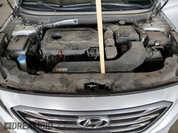 2017 Hyundai Sonata Sport with VIN 5NPE34AF4HH553952, listed as a Copart auction lot 50215765 with 97,688 mi miles and Salvage Title. Bid and sale history available at DreamBid. Image 11.