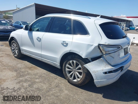 2015 Audi Q5 Premium Plus with VIN WA1LFAFP6FA096946, listed as a IAAI auction lot 41956824 with 97,328 mi miles and . Bid and sale history available at DreamBid. Image 3.