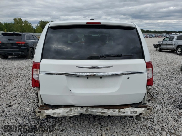 2014 Chrysler Town & Country S with VIN 2C4RC1HG9ER195342, listed as a Copart auction lot 69974154 with 127,210 mi miles and Clean Title. Bid and sale history available at carsss.com. Image 6.