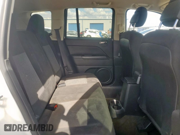 2017 Jeep Compass Sport SE with VIN 1C4NJCBA9HD123813, listed as a Copart auction lot 56534175 with 151,287 mi miles and Salvage title. Bid and sale history available at DreamBid. Image 11.