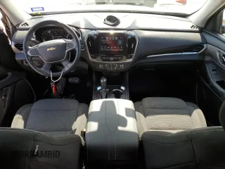 2019 Chevrolet Traverse LT Cloth z VIN 1GNERGKW4KJ183767, wystawiony jako Copart lot #56210095 z przebiegiem 57 225 mil mil oraz Szkoda całkowita • Salvage title. Historia ofert i sprzedaży dostępna na DreamBid. Obrazek 8.