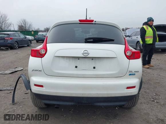 2013 Nissan Juke SV with VIN JN8AF5MV3DT222885, listed as a IAAI auction lot 41532690 with 1 mi miles. Bid and sale history available at carsss.com. Image 15.