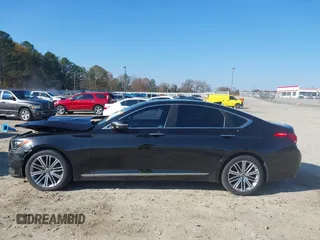 2018 Genesis G80 3.8L z VIN KMHGN4JE8JU232417, wystawiony jako IAAI lot #40983153 z przebiegiem 97 968 mil mil oraz . Historia ofert i sprzedaży dostępna na DreamBid. Obrazek 14.