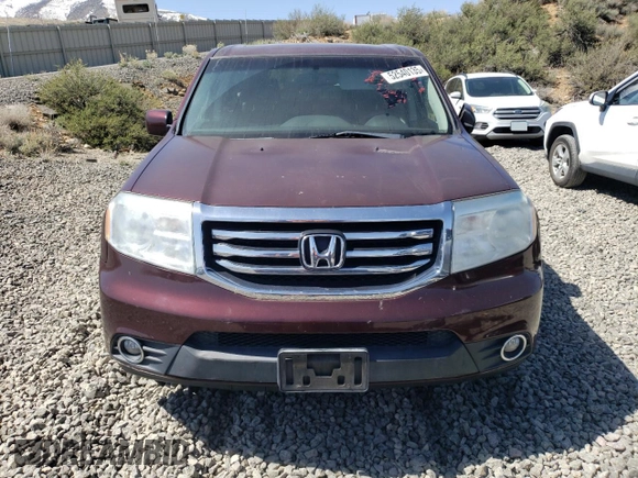 2012 Honda Pilot EX-L with VIN 5FNYF4H75CB056791, listed as a Copart auction lot 52540135 with Not Provided miles and Salvage Title. Bid and sale history available at DreamBid. Image 5.