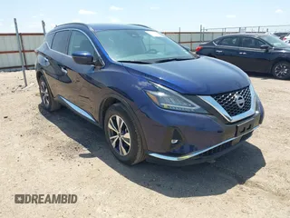 2023 Nissan Murano SV z VIN 5N1AZ2BS7PC110987, wystawiony jako IAAI lot #42555405 z przebiegiem 56 628 mil mil oraz . Historia ofert i sprzedaży dostępna na DreamBid. Obrazek 1.