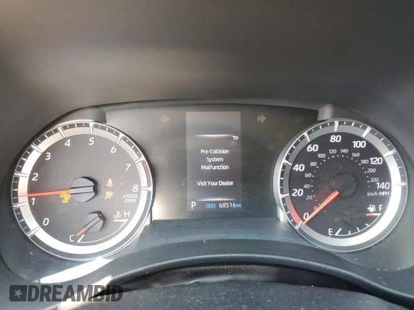 2020 Toyota Highlander LE with VIN 5TDZZRAH7LS505153, listed as a Copart auction lot 50368145 with 68,516 mi miles and Salvage title. Bid and sale history available at DreamBid. Image 9.