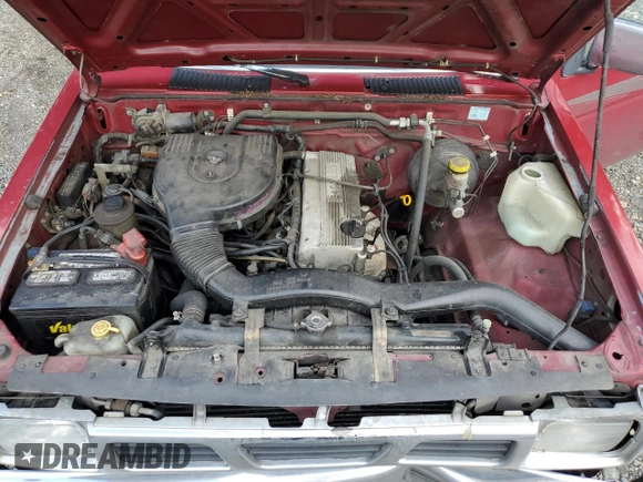 1997 Nissan Frontier XE with VIN 1N6SD16S1VC381310, listed as a Copart auction lot 46367445 with 186,641 mi miles and Clean title. Bid and sale history available at DreamBid. Image 11.