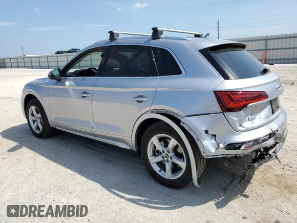 2022 Audi Q5 Premium with VIN WA1ABAFY9N2119785, listed as a Copart auction lot 47014374 with 16,924 mi miles and . Bid and sale history available at DreamBid. Image 2.