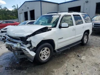 2002 Chevrolet Tahoe LT with VIN 1GNEC13Z92J335338, listed as a Copart auction lot 56715805 with 332,986 mi miles and Salvage title. Bid and sale history available at DreamBid. Image 1.