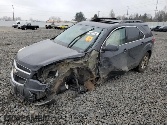 2013 Chevrolet Equinox LT with VIN 2GNFLEE34D6100530, listed as a Copart auction lot 43041915 with 0 mi miles and Salvage Title. Bid and sale history available at carsss.com. Image 1.