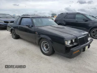 1986 Buick Regal with VIN 1G4GK4775GP227474, listed as a Copart auction lot 77446764 with 43,120 mi miles and Salvage Title. Bid and sale history available at DreamBid. Image 4.