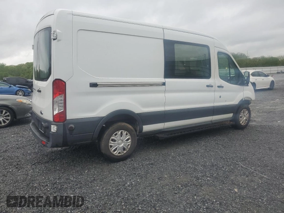 2016 Ford Transit Cargo with VIN 1FTYR2CM1GKB30368, listed as a Copart auction lot 51247805 with 136,568 mi miles and Salvage Title. Bid and sale history available at DreamBid. Image 3.