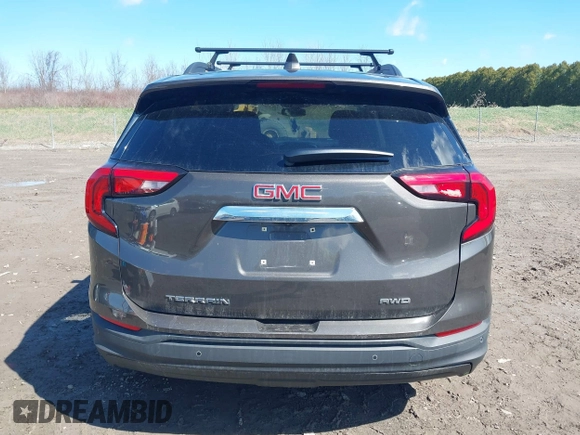 2019 GMC Terrain SLE with VIN 3GKALTEV5KL169314, listed as a IAAI auction lot 42054718 with 96,841 mi miles. Bid and sale history available at carsss.com. Image 17.