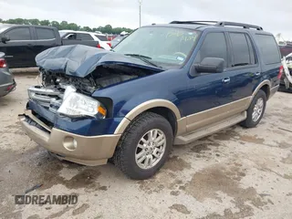 2013 Ford Expedition XLT with VIN 1FMJU1H51DEF27015, listed as a IAAI auction lot 42421404 with 147,671 mi miles and . Bid and sale history available at DreamBid. Image 2.