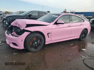2018 BMW 4 Series 430i xDrive z VIN WBA4J3C56JBL02998, wystawiony jako Copart lot #51688255 z przebiegiem 70 568 mil mil oraz Czysty tytuł • Clean title. Historia ofert i sprzedaży dostępna na DreamBid. Obrazek 1.