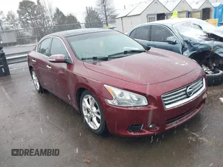 2013 Nissan Maxima SV with VIN 1N4AA5AP1DC819152, listed as a IAAI auction lot 41623758 with 120,476 mi miles and . Bid and sale history available at DreamBid. Image 1.