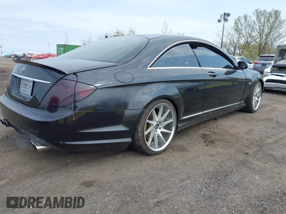 2007 Mercedes-Benz CL-Class 5.5L V8 with VIN WDDEJ71X97A002508, listed as a IAAI auction lot 42073932 with 121,008 mi miles. Bid and sale history available at carsss.com. Image 4.