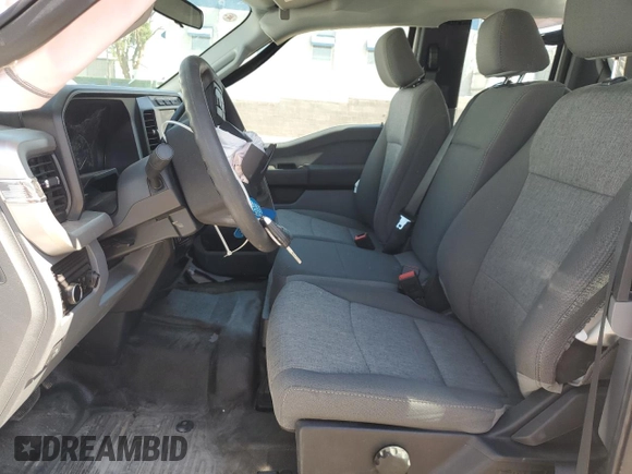 2024 Ford F-250 XL with VIN 1FT7X2BA9REF57419, listed as a Copart auction lot 57135135 with 3,746 mi miles and Salvage title. Bid and sale history available at DreamBid. Image 7.