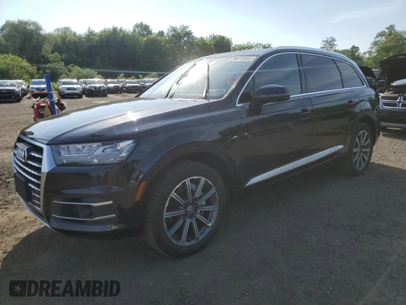 2017 Audi Q7 Prestige with VIN WA1VAAF72HD032525, listed as a Copart auction lot 59913455 with 72,175 mi miles and Clean title. Bid and sale history available at DreamBid. Image 1.
