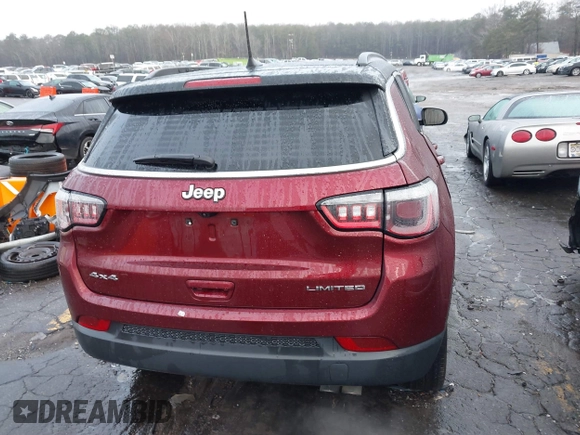 2022 Jeep Compass High Altitude with VIN 3C4NJDCB6NT170350, listed as a IAAI auction lot 41567614 with 60,000 mi miles and . Bid and sale history available at carsss.com. Image 16.