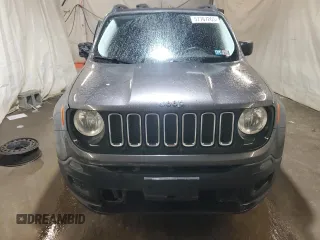 2017 Jeep Renegade Sport with VIN ZACCJBAB9HPF67335, listed as a Copart auction lot 57767265 with 95,431 mi miles and Salvage title. Bid and sale history available at DreamBid. Image 5.