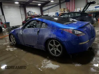 2005 Nissan 350Z Touring with VIN JN1AZ34D15M601512, listed as a Copart auction lot 41463465 with 75,105 mi miles and Salvage Title. Bid and sale history available at carsss.com. Image 2.