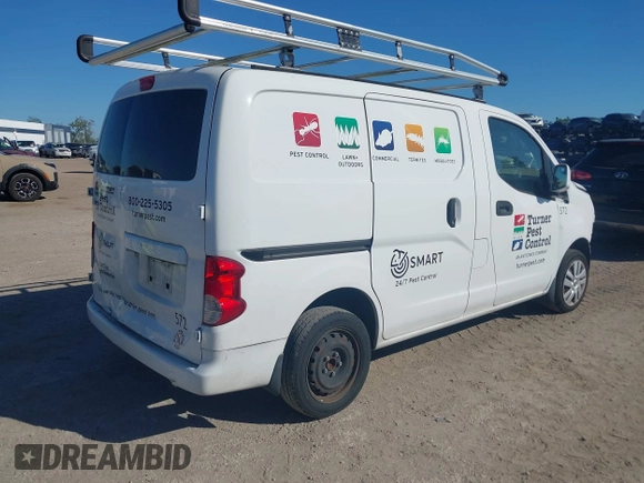 2019 Nissan NV200 S with VIN 3N6CM0KN5KK708621, listed as a IAAI auction lot 41837098 with 97,986 mi miles and . Bid and sale history available at DreamBid. Image 4.