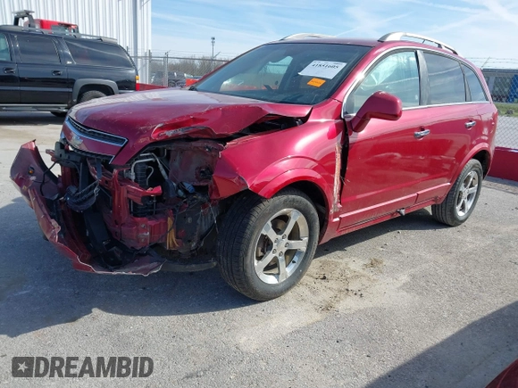 2012 Chevrolet Captiva Sport LT with VIN 3GNAL3E57CS613612, listed as a IAAI auction lot 41851605 with 288,773 mi miles. Bid and sale history available at carsss.com. Image 2.
