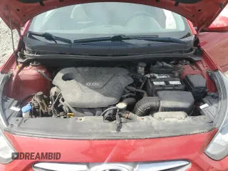 2012 Hyundai Accent GLS with VIN KMHCU4AE5CU180992, listed as a Copart auction lot 53336145 with 126,142 mi miles and Salvage Title. Bid and sale history available at carsss.com. Image 11.
