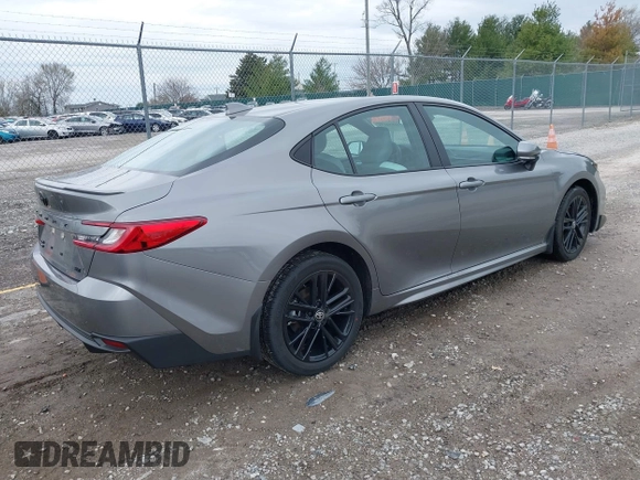 2025 Toyota Camry LE с VIN 4T1DBADK5SU510042, выставлен на аукционе IAAI как лот 41834173 с пробегом 6 975 миль миль и . История ставок и продаж доступна на DreamBid. Изображение 4.