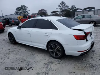 2017 Audi A4 Premium Plus with VIN WAULNAF48HN009281, listed as a Copart auction lot 82388984 with 109,894 mi miles and Salvage Title. Bid and sale history available at carsss.com. Image 2.