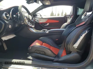 2019 Mercedes-Benz C 63 S AMG with VIN WDDWJ8HB4KF879133, listed as a Copart auction lot 52607115 with 9,930 mi miles and Salvage title. Bid and sale history available at DreamBid. Image 7.