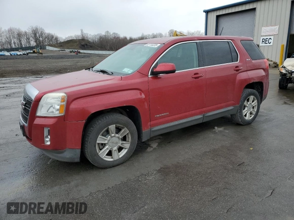 2013 GMC Terrain SLE with VIN 2GKFLREKXD6219095, listed as a Copart auction lot 52733235 with 109,385 mi miles and Clean Title. Bid and sale history available at carsss.com. Image 1.