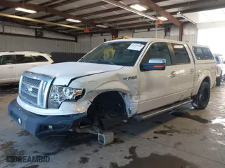 2010 Ford F-150 XL with VIN 1FTFW1EV6AFB71496, listed as a IAAI auction lot 41529006 with 376,638 mi miles. Bid and sale history available at carsss.com. Image 17.