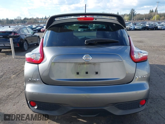2016 Nissan Juke SL z VIN JN8AF5MV0GT658310, wystawiony jako IAAI lot #41842051 z przebiegiem 64 257 mil mil oraz . Historia ofert i sprzedaży dostępna na DreamBid. Obrazek 17.
